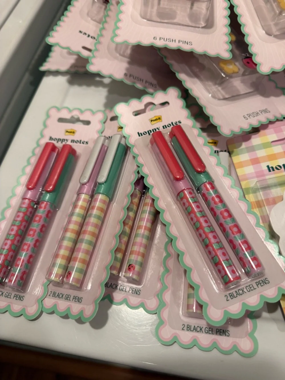 Hoppy Notes Spring Sticky Note Set - Yellow & Pink - Picture 4 of 5